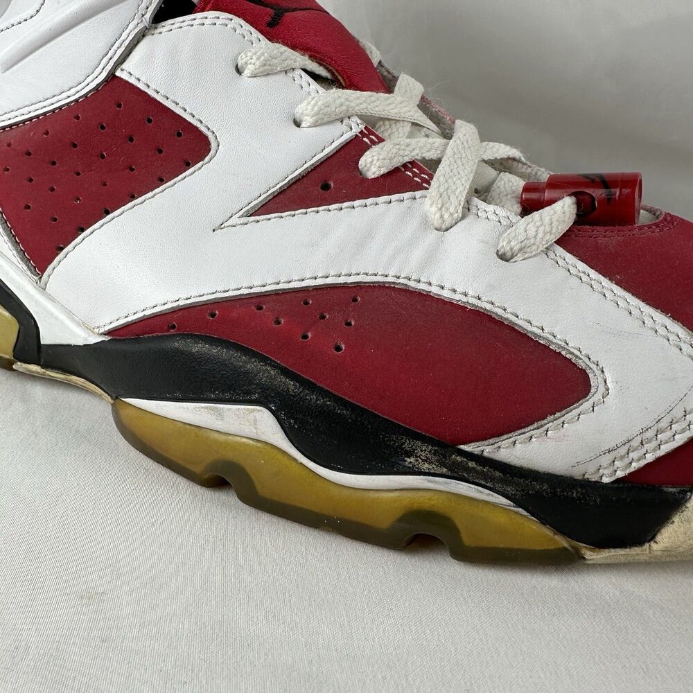 Nike 384664-160 Air Jordan 6 Retro 2014 Shoes Carmine NO BOX Size 12 Basketball - Picture 11 of 14